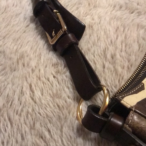 Dooney and Bourke giraffe print bag - Picture 6 of 9